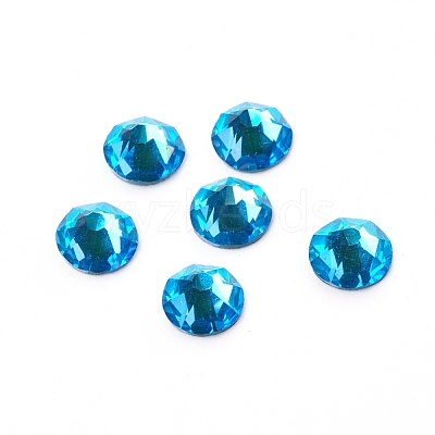 Glass Rhinestone Cabochons RGLA-L024-J02-MI-1