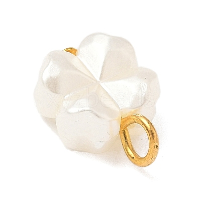 Plastic Pearl Charms PALLOY-JF04027-02-1