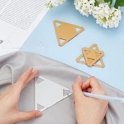 Acrylic Gauge Measuring Ruler Tool TOOL-WH0128-15-1