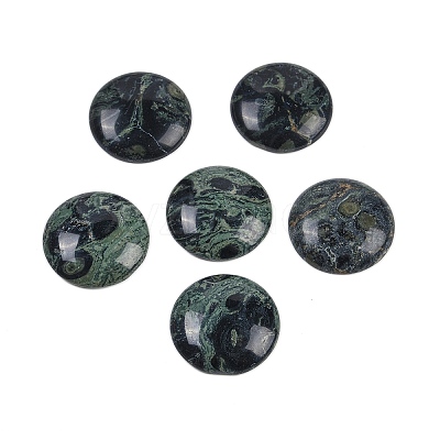 Natural Kambaba Jasper Cabochons G-H1596-FR-25mm-06-1