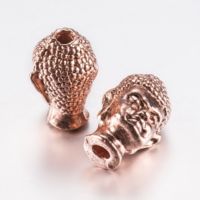 Tibetan Style Alloy Beads PALLOY-F200-07ARG-1