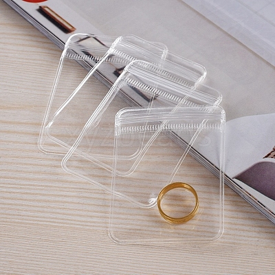50Pcs Soft Plastic Resealable Bags PW-WG54203-01-1