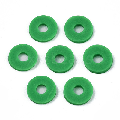 Handmade Polymer Clay Beads X-CLAY-Q251-8.0mm-71-1