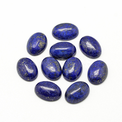 Natural Lapis Lazuli Cabochons X-G-R415-13x18-33-1