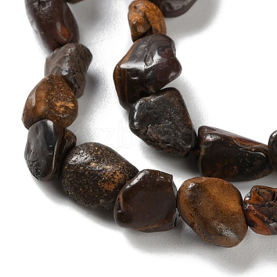 Natural Soil Opal Beads Strands G-P497-01C-13-1