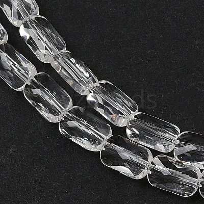 Transparent Glass Beads Strands X-GLAA-Z018-C16-1