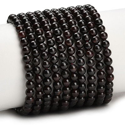 Natural Garnet Beads Strands GG-CBAADF1-01B-1