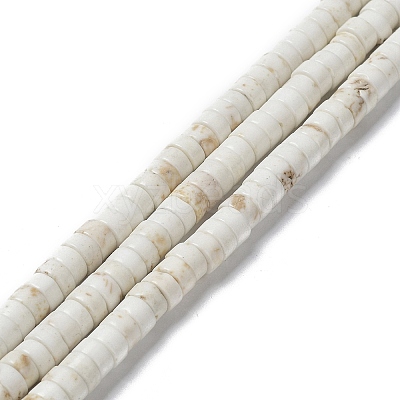 Natural Howlite Beads Strands G-E604-A01-A-1