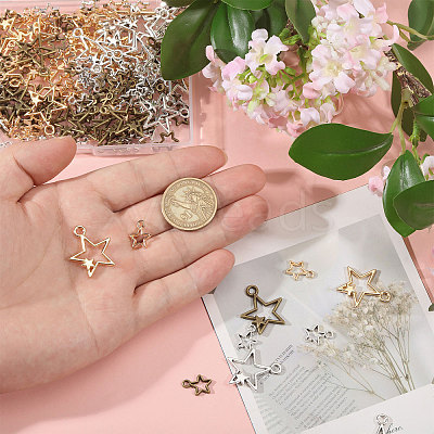 180Pcs Tibetan Style Alloy Pendants FIND-CA0010-89-1