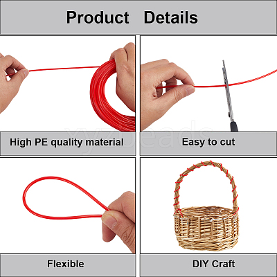 30M Plastic Imitation Cane Wire Cord OCOR-GF0005-39B-1