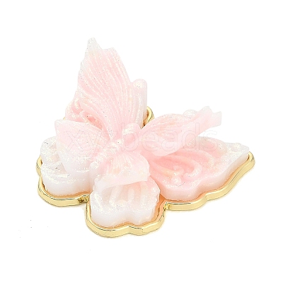 Alloy & Resin & Glitter Powder Pendants RE-CBA4A70-01C-1