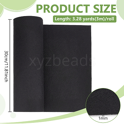 Rectangle Non Woven Felt Fabric DIY-WH0504-357C-01-1