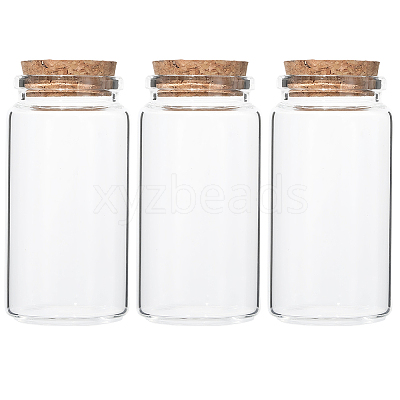 Glass Jar Glass Bottles Bead Containers AJEW-SP0003-91D-1