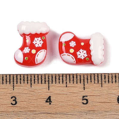 Christmas Opaque Resin Decoden Cabochons CRES-M036-03C-1
