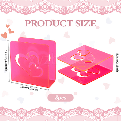 Acrylic Napkin Holder DIY-WH0699-38-1
