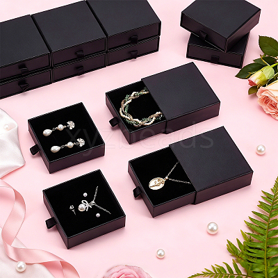Paper Jewelry Drawer Boxes CON-WH0085-203A-1