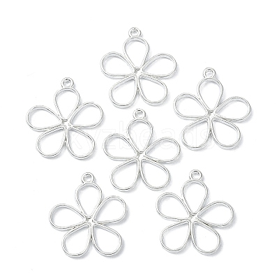 Alloy Hollow Pendants FIND-YW0004-42P-1