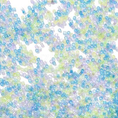 Transparent Colours Glass Seed Beads SEED-H003-01I-1