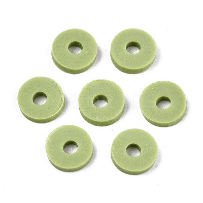 Handmade Polymer Clay Beads LS-CLAY-Q251-4.0mm-49-1