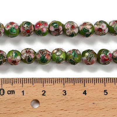 Handmade Cloisonne Beads CLB-O001-M10-04-1