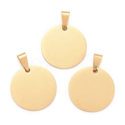 Ion Plating(IP) 304 Stainless Steel Pendants STAS-I311-05A-G-1
