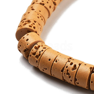 Natural Lava Rock Dyed Beads Strands G-K375-G10-01-1