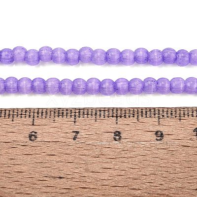 Glass Imitation Cat Eye Beads Strands GLAA-N075-01A-05-1
