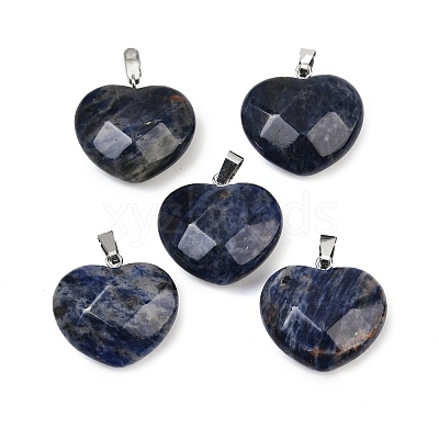 Natural Sodalite Pendants G-A281-02P-08-1