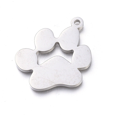 Non-Tarnish 304 Stainless Steel Pendants STAS-L245-019A-P-1