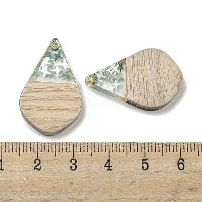 Wooden Pendants FIND-B042-12D-1