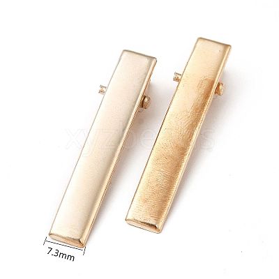 Iron Alligator Hair Clips Findings PHAR-TAC0008-01B-1