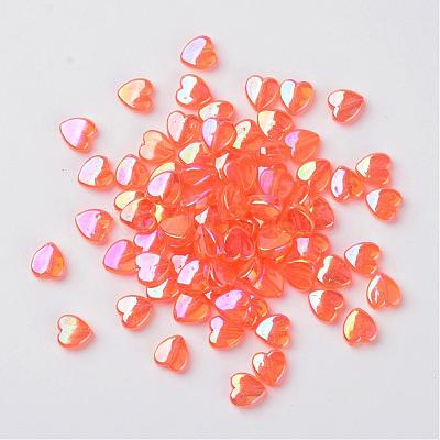 Transparent Acrylic Beads PL539-816-1