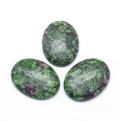Natural Ruby in Zoisite Cabochons G-P393-I22-1
