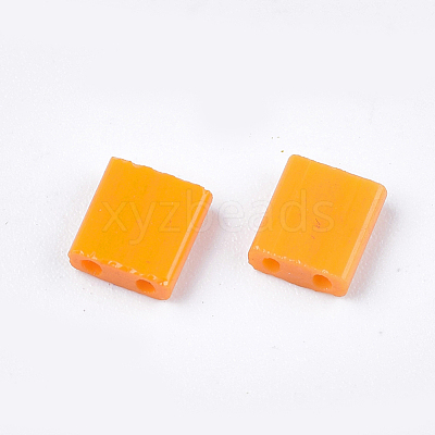 2-Hole Opaque Glass Seed Beads SEED-S023-21C-01-1