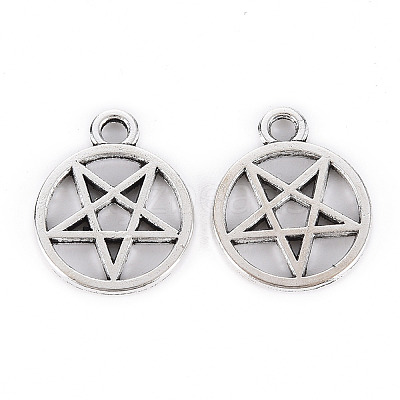 Tibetan Style Alloy Pendants LS-TIBE-S323-103AS-RS-1