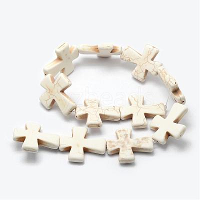 Synthetic Magnesite Bead Strands G-P228-47-B-1