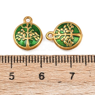 304 Stainless Steel Charms STAS-C160-03E-G-1