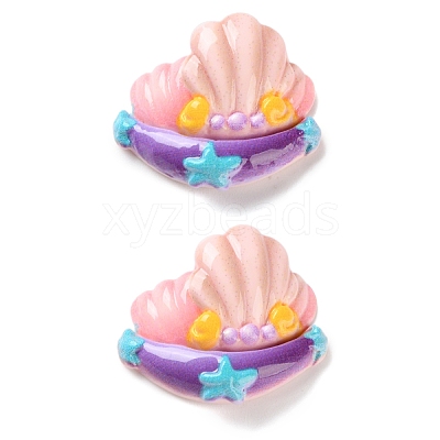 Marine Series Resin Cabochons CRES-Z012-01C-1