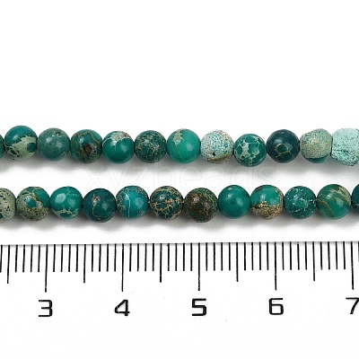 Dyed Natural Regalite/Imperial Jasper/Sea Sediment Jasper Beads Strands G-B124-C04-07-1