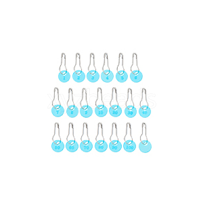 Acrylic & Iron Locking Stitch Marker FIND-BC0013-50-1