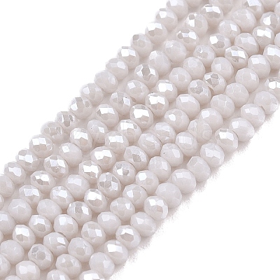Electroplate Glass Beads Strands LS-EGLA-A044-P1mm-A19-1