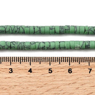 Dyed Synthetic Turquoise Beads Strands G-Z089-A04-J-1