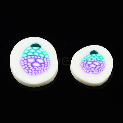 Handmade Polymer Clay Cabochons CLAY-N006-53-1