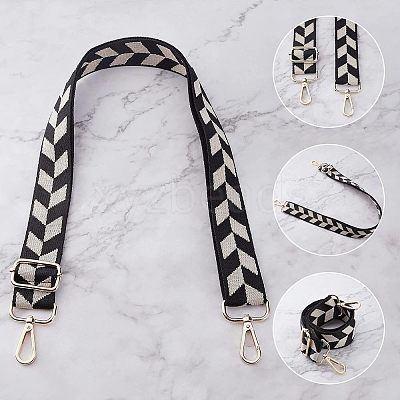 Geometric Pattern Adjustable Shouder Bag Strap FIND-WH0077-95A-1