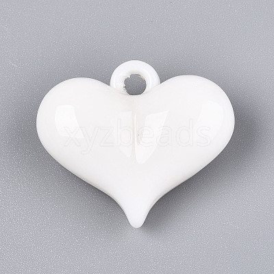 Opaque Acrylic Pendants SACR-T017-45G-1