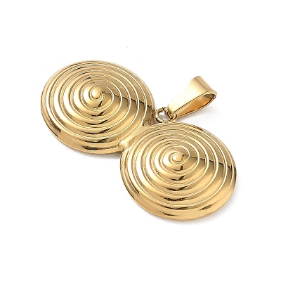 304 Stainless Steel Pendants SA-CBA34D4-06G-1