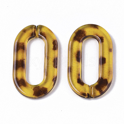 Transparent Acrylic Linking Rings OACR-N009-002A-C01-1