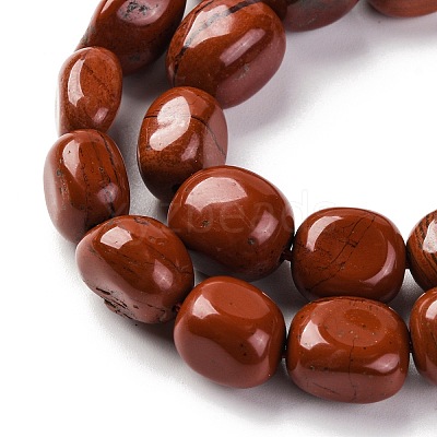 Natural Red Jasper Beads Strands G-G146-A04-02-1