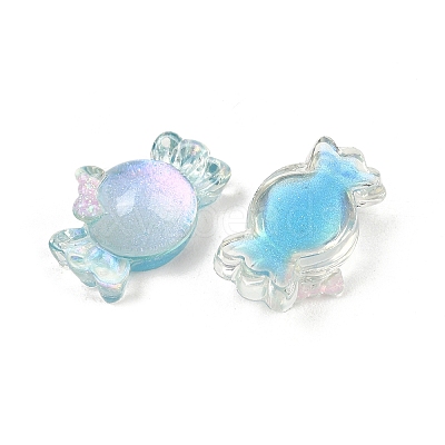Transparent Epoxy Resin Decoden Cabochons LS-RESI-XCP0002-60-1