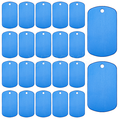 25Pcs Aluminum Pendants FIND-SP0002-46B-1